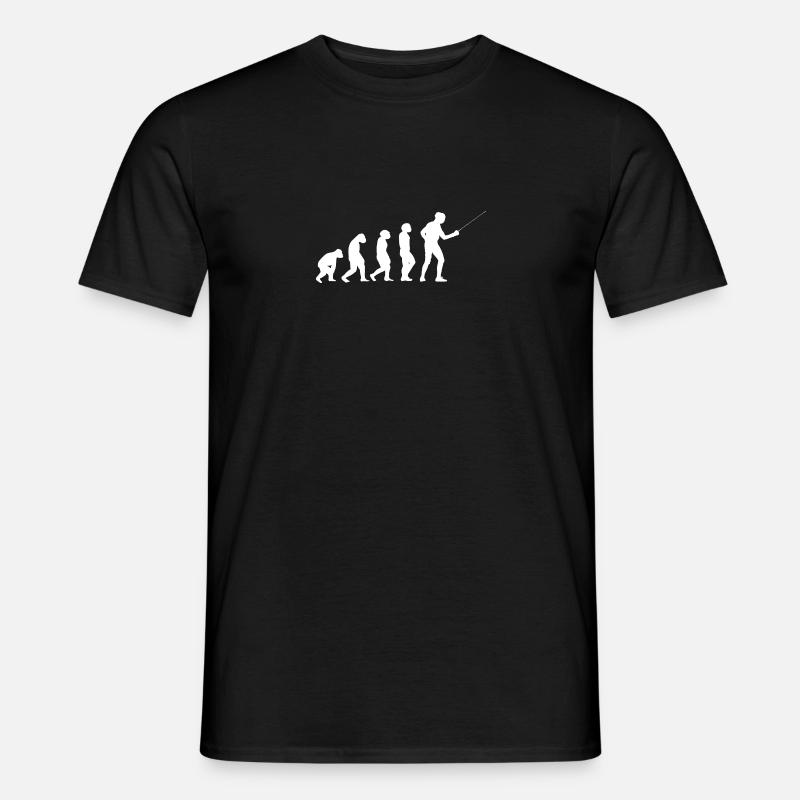 Fechter Evolution Fechten - Männer T-Shirt - Schwarz