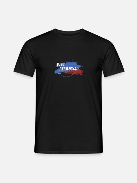 Just Everyday... - Männer T-Shirt - Schwarz