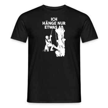 Baumklettern Arborist Arboristen Geschenk - Männer T-Shirt - Schwarz - Vorne - AI Model Male 178 light (178cm)