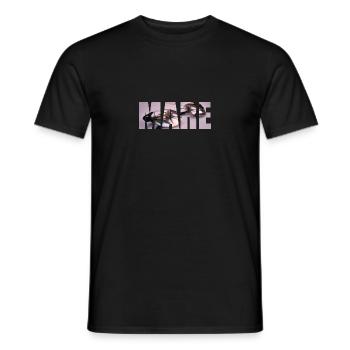 mare -Sonnebrille - Palmen - Männer T-Shirt - Schwarz - Vorne - AI Model Male 178 light (178cm)