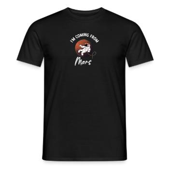 Mars Planet Weltraum Vintage Space Science Sprüche - Männer T-Shirt - Schwarz - Vorne - AI Model Male 178 light (178cm)
