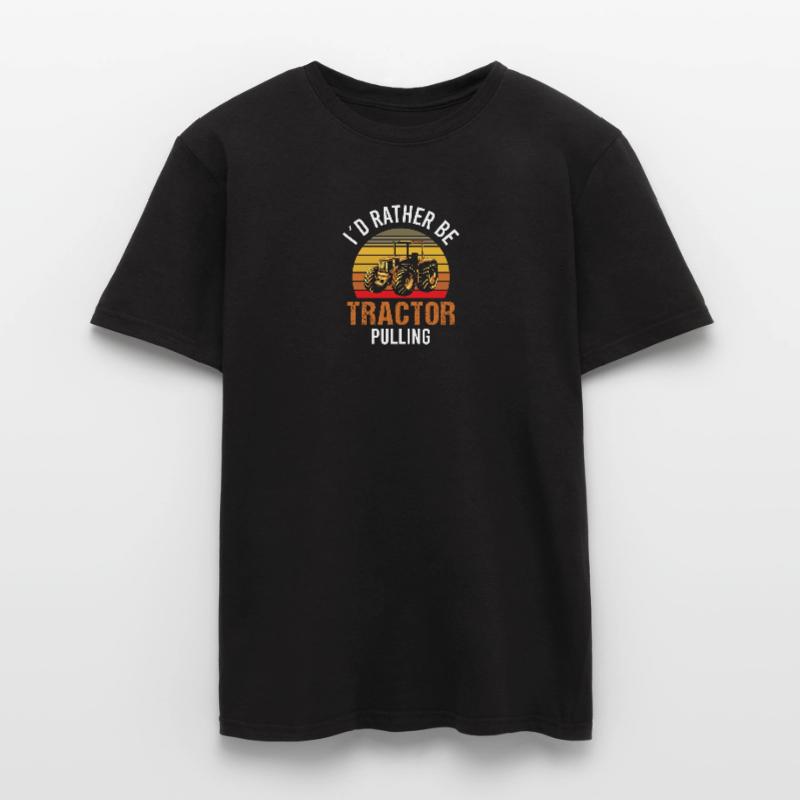 Tractor Pulling Tractor Driver Tractor Puller Männer T-Shirt