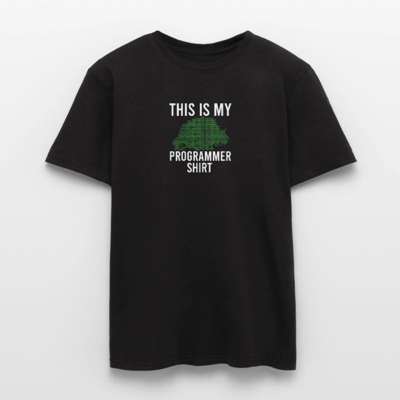 Programmierer Programmierung Informatik Computer Männer T-Shirt