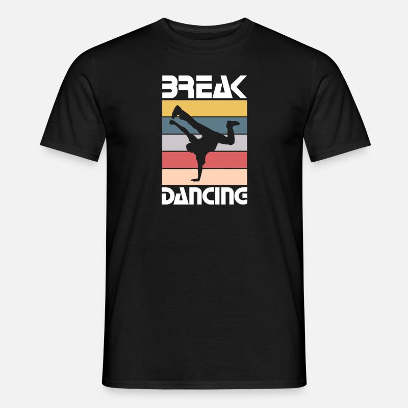 Break Dancing - Funny Break Dancing Team - Männer T-Shirt - Schwarz