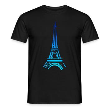 paname2 - Männer T-Shirt - Schwarz - Vorne - AI Model Male 178 light (178cm)