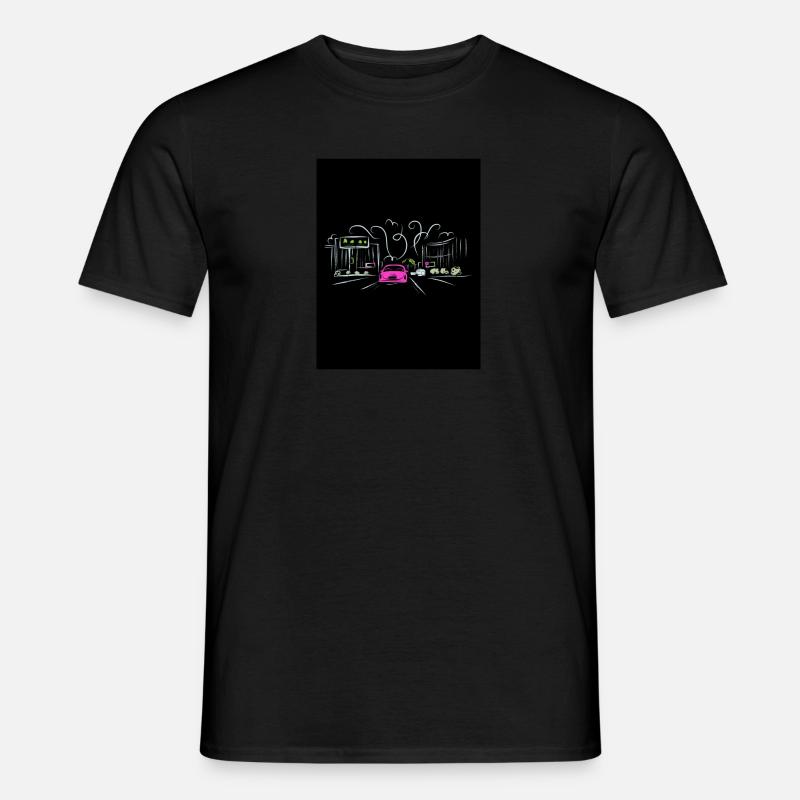 Auto Sweater - Männer T-Shirt - Schwarz