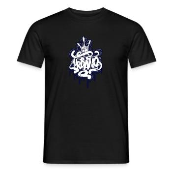 Urbano Graffitischrift - T-shirt homme - noir - Devant - AI Model Male 178 light (178cm)