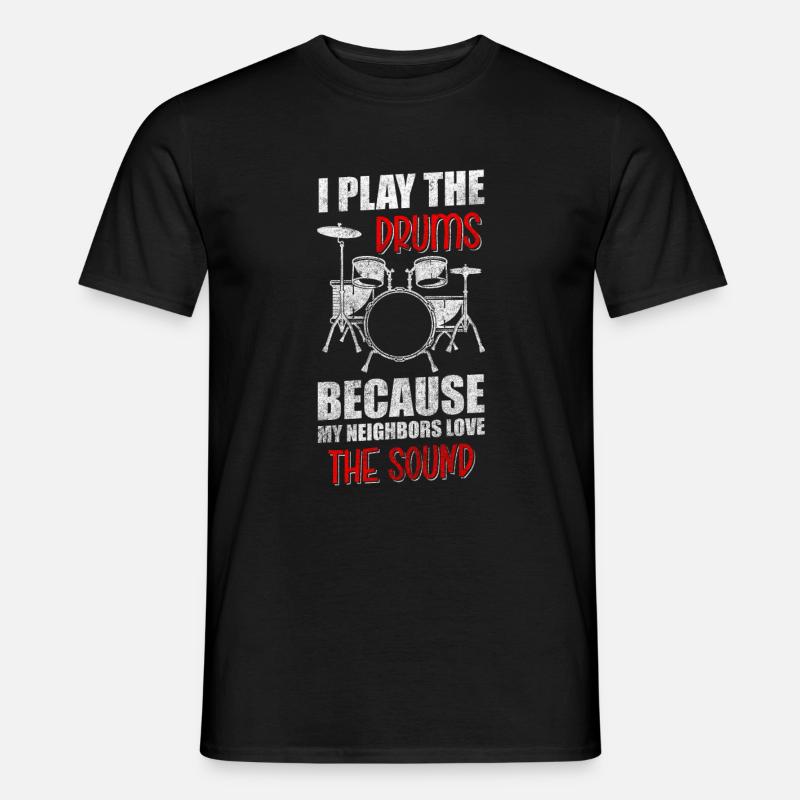Nachbarn Freundschaft Bier - Männer T-Shirt - Schwarz