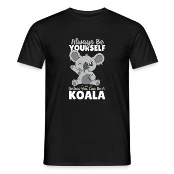 Sei immer du selbst, es sei denn, du kannst ein - Männer T-Shirt - Schwarz - Vorne - AI Model Male 178 light (178cm)