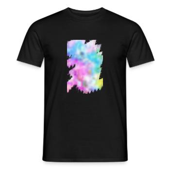 Colors - Men's T-Shirt - black - Front - AI Model Male 178 light (178cm)