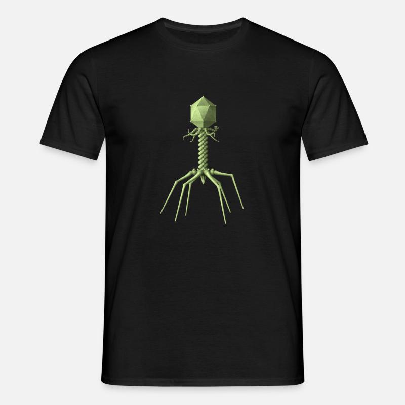 Phage - Männer T-Shirt - Schwarz