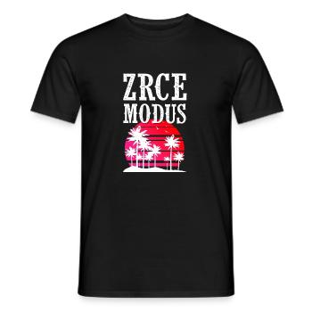 Zrce Mode - T-shirt homme - noir - Devant - AI Model Male 178 light (178cm)