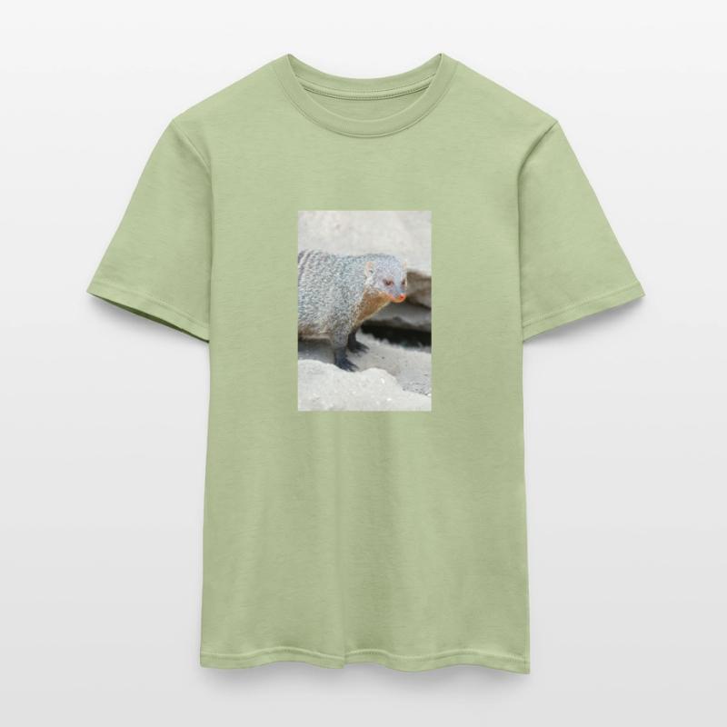 Gebänderte Manguste oder Zebramanguste Männer T-Shirt