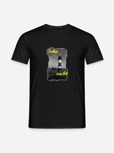 20230105 Leutturm sw 2 - Männer T-Shirt - Schwarz