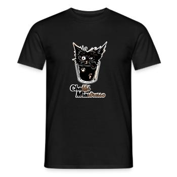 Chaffé Miastresso - Men's T-Shirt - black - Front - AI Model Male 178 light (178cm)