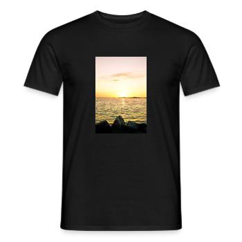 océan - T-shirt homme - noir - Devant - AI Model Male 178 light (178cm)