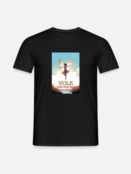 VOLE - T-shirt homme - noir