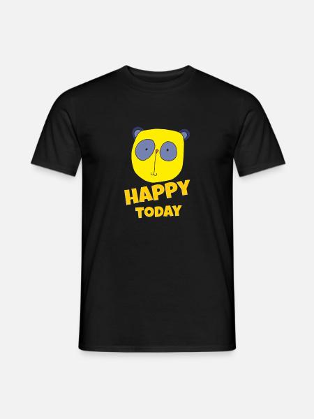 Koala Happy Today - Men's T-Shirt - black