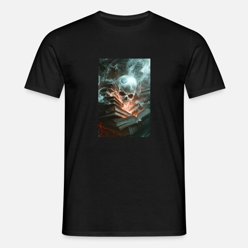 Haunted Knowledge Unleashed - Men's T-Shirt - black