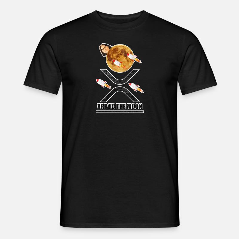 XRP Ripple Geschenk Spruch Vintage Retro - Männer T-Shirt - Schwarz