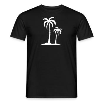 paume - T-shirt homme - noir - Devant - AI Model Male 178 light (178cm)
