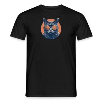 Lunettes de soleil Cat Mietz House Duck - T-shirt homme - noir - Devant - AI Model Male 178 light (178cm)