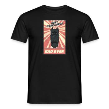 Meilleur papa Cane Corso Jamais I Cane Corso Lover - T-shirt homme - noir - Devant - AI Model Male 178 light (178cm)