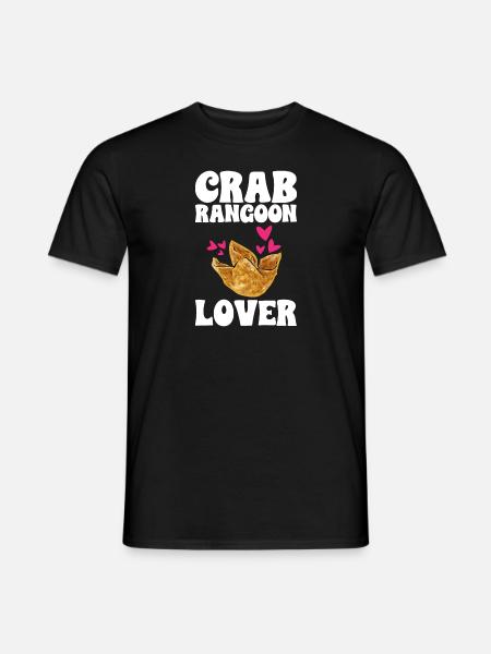 Krabben Rangoon Crab Rangoon - Men's T-Shirt - black
