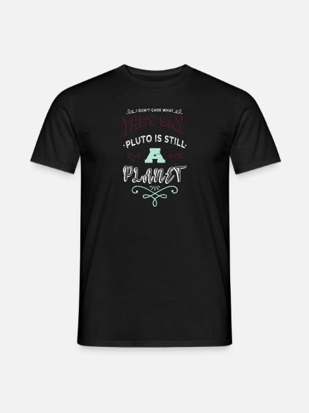 joke gift idea happy christmas celestial fun geek - Mænd T-shirt - sort