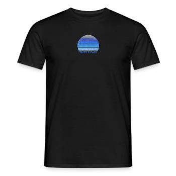 Retro Winter Park Colorado Sunset Outdoor-Ventilator - Männer T-Shirt - Schwarz - Vorne - AI Model Male 178 light (178cm)