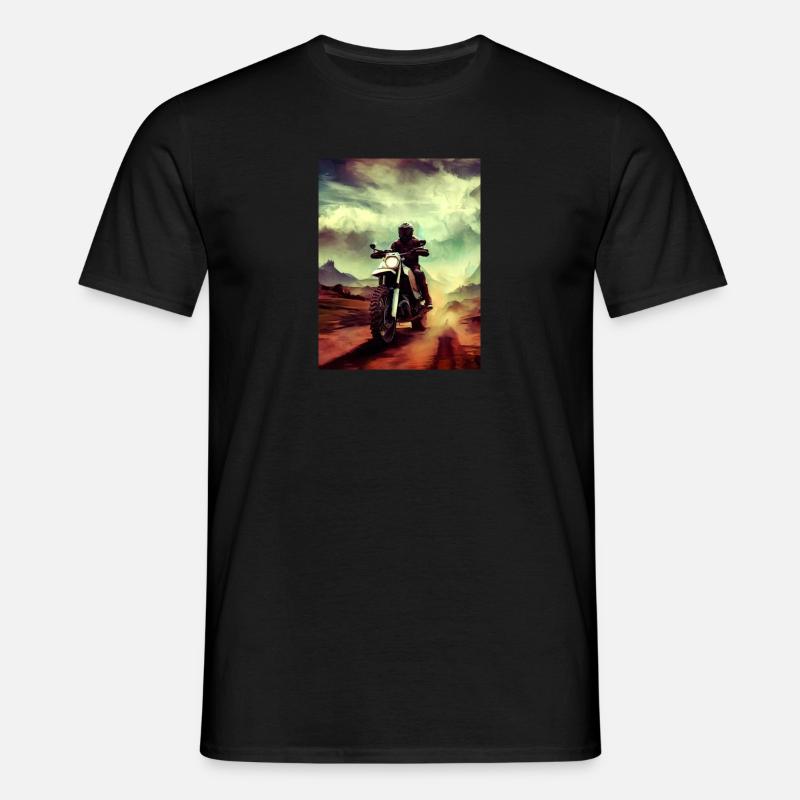open range - Männer T-Shirt - Schwarz
