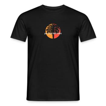 San Jose Del Cabo Mexique Vacances artistiques - T-shirt homme - noir - Devant - AI Model Male 178 light (178cm)