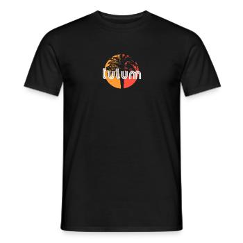 Tulum Mexique Artistic Vacation Souvenir Palmier - T-shirt homme - noir - Devant - AI Model Male 178 light (178cm)