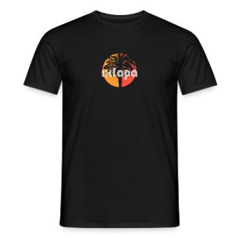 Ixtapa Mexique Vacances Artistiques Souvenir Palmier - T-shirt homme - noir - Devant - AI Model Male 178 light (178cm)