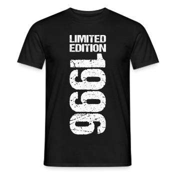 30e anniversaire 1996 Édition limitée Millésime 1996 - T-shirt homme - noir - Devant - AI Model Male 178 light (178cm)