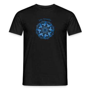 Just - Men's T-Shirt - black - Front - AI Model Male 178 light (178cm)
