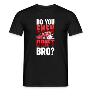 Drifting Donut Transverse Screwdriver - Men's T-Shirt - black - Front - AI Model Male 178 light (178cm)