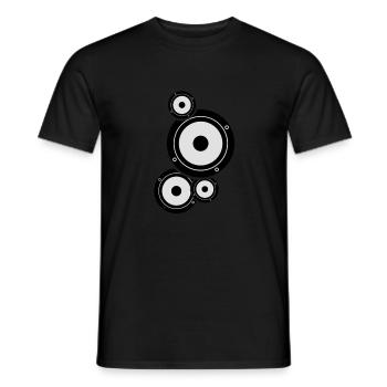 boxen - Männer T-Shirt - Schwarz - Vorne - AI Model Male 178 light (178cm)
