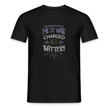 forester birthday present idea sayings geek - Männer T-Shirt - Schwarz - Vorne - AI Model Male 178 light (178cm)