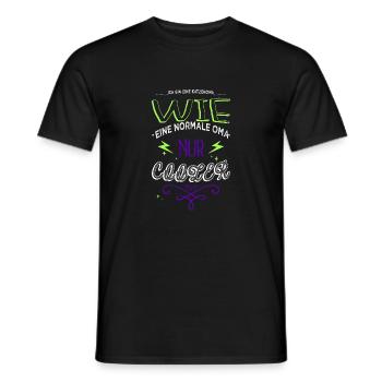 humor geburtstagsgeschenkidee lustig statement - Männer T-Shirt - Schwarz - Vorne - AI Model Male 178 light (178cm)
