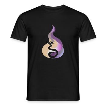 Serpent Serpent Homme Tête de Serpent - T-shirt homme - noir - Devant - AI Model Male 178 light (178cm)