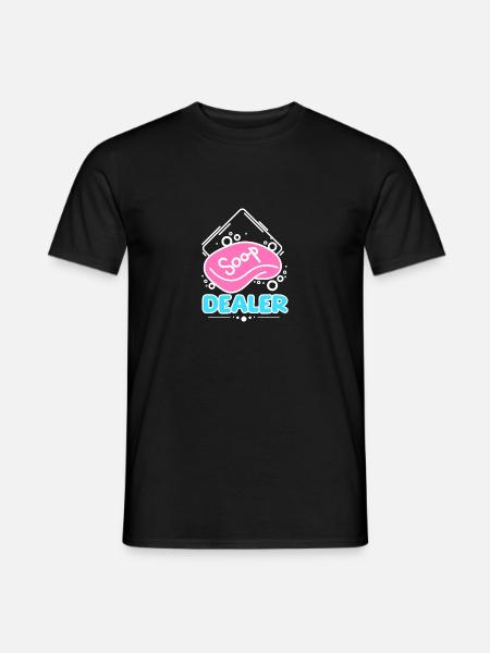 Soap making soap dealer - Männer T-Shirt - Schwarz