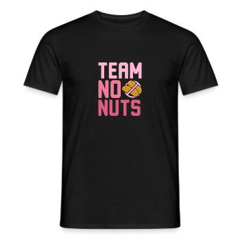 Gender Reveal Team girl no nuts - Männer T-Shirt - Schwarz - Vorne - AI Model Male 178 light (178cm)