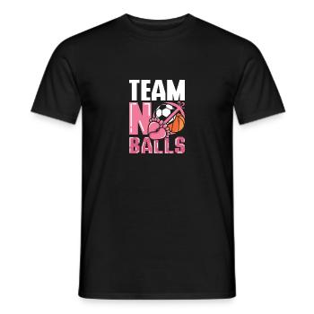 Gender Reveal Team girl team no balls - Männer T-Shirt - Schwarz - Vorne - AI Model Male 178 light (178cm)