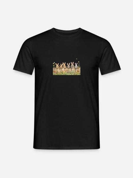 Bunny - Men's T-Shirt - black