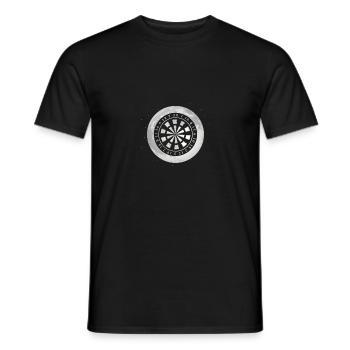 Pleine Lune - Jeu de fléchettes - T-shirt homme - noir - Devant - AI Model Male 178 light (178cm)