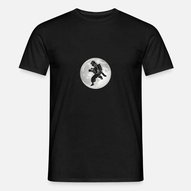 Full Moon - Fire Brigade - - Men's T-shirt - black