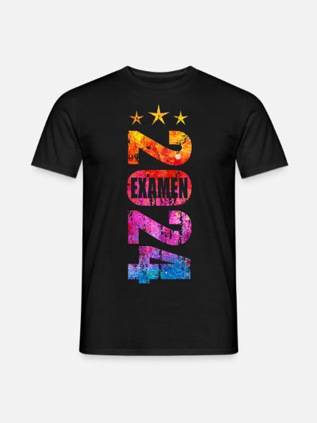 Examen 2024 - Männer T-Shirt - Schwarz