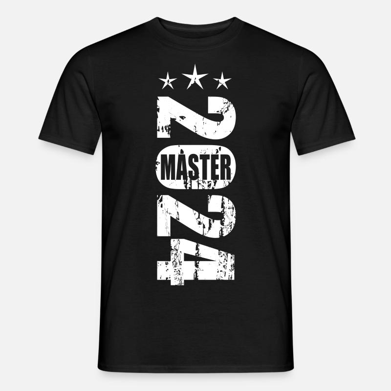 Master 2024 - Männer T-Shirt - Schwarz
