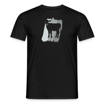 Vegan Veganer - Men's T-Shirt - black - Front - AI Model Male 178 light (178cm)